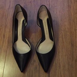 Carolina Espinosa Black Funky Heeled Pumps  Size 6